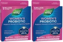 Nature's Way Women's Probiyotik Pearls, Supports Women's and Digestive Health*, Occasional Constipation & Bloating *, 1 Milyar Canlı Kültür, 90 Softgels, (Pack of 2)