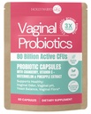 Kadınlar için Vaginal Probiyotik | 80 Milyar CFUs | 3X Güçlü Formula Lactobacillus rhamnosus GR-1, L. reuteri RC-14, Prebiyotikler, C & D3 | Odor & pH Desteği | 60 Capsules (60 Capsules)