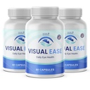 Visual Ease – Eye Vitamin Supplement with Lutein, Zeaxanthin, Bilberry, A C E & çinko – Non-GMO Formula - ABD'de Yapılan - 60 Capsules, 60 Hizmet, 3 Ay Supply
