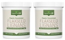 Hayat için Lignans - Doğal Bulk Ground Flaxseed Toz - Omega 3 & 6 Fatty Asits Yüksek Fiber Antioksitleri doldurdu - Sağlıklı Kalp ve Saç, Sağlıklı Immune Sistemi - 60 Sayfaya 80 mg hizmet