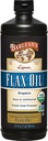 Barlean'ın Organik Lignan Omega 3 Erkekler ve Kadınlar için Yağlı Sıvı Tamam, Soğuk Basın Flax Tohumları, 7230 mg ALA Fatty Acid, Vegan ve Gluten Free, 32 ozzz