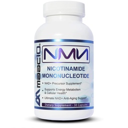 MAAC10 NMN 125mg 99% Pure Pharmaceutical Grade Supplement, 30 Capsules