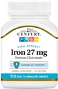 21. Yüzyıl Demir 27 Mg Ferrous Gluconate Tabletler, 110.