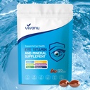 VivoNu 120pcs Lutein Eye Vitamins Supplement for Macular Health and Dry Eye, Contains Lutein, Zinc, Vitamins C/E & Zeaxanthin to Support Eye Health (120pcs)