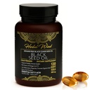 Black Seed Oil Capsules - Cold Pressed 120 Softgels 500 mg, Premium Quality Nigella Sativa,% 100 Pure Black Cumin Tohum Petrol - Non-GMO (120 - 1 Plastik Şişe Paketi)