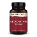 Dr. Mercola Organic Astaxanthin - 12 mg Astaxanthin - Powerful Antioxidant Support - Organic Microalgae Extract - Non-GMO, Gluten-Free & Soy-Free - 30 Capsules (30 Servings)
