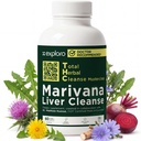 Exploro Liver Cleanser Full Body Detox, Complete Detoxification for Heavy User, Prepare Before Your Workplace Test, 60 Capsules with Turmeric, Zinc, Milk Thistle, Dandelion Root