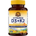Vitalitown Vitamin D3 K2 Supplement, Vitamin D3 10000 IU Vitamin K2 (MK7) 200 mcg, 300 Softgels, Non-GMO, No Gluten & Soy, for Bone, Teeth, Immune & Heart Health
