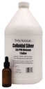Colloidal Silver, 130 PPM, Liquid, 1 Gallon (128 fl oz), with Dropper