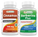 En İyi Doğallar Cinnamon 500 mg & Berberine Plus 1000 mg