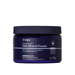 Trace Minerals ConcenTrace Mineral Powder, Blue Raspberry, 60 Servings