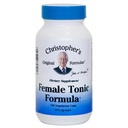 Christopher's Original Formulas Female Tonic Formula – 450 mg, 100 Vegetarian Capsules – Herbal Supplement for Women’s Wellness Support