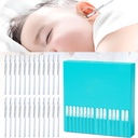 New Reusable Sticky Soft Head Ear Swabs, Adhesive Ear Wax Removal Tools, Ear Cleaning Tools Ear Curette for Kids & Adults (48PCS, S)
