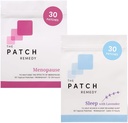 The Patch Remedy Hot Flash & Sleep Bundle - Menopause Relief for Women and Relax Sleep Patch with Lavender, Transdermal Skin Patches Kit for Womens Wellness