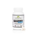 Sağlık D3+K2 Supplement Vitamini Olmak Için Ought | Sağlıklı Kemikleri ve Immune Health | 60 Capsules