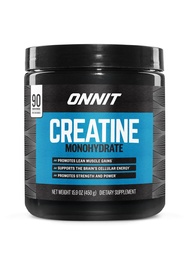 ONNIT Creatine Monohydrate Powder – Unflavored, 90-Serving Value Size – Supports Strength, Lean Muscle, and Brain Energy† – Keto Friendly, No Fillers, 90 Servings, 15.29 oz