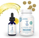 Adrenal Support + Lignans & Melatonin Blend Combo for Dogs UP to 25 lbs.