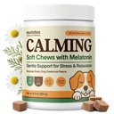 Calming Soft Chews for Dogs with Melatonin & L-Theanine – Daily Emotional Wellness Support – 120 Count