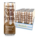 Barebells Protein Milk Drink Chocolate, 24g Protein, No Added Sugar, Smooth Ultra-Filtered Milk, 11.2 fl oz (330ml), 12 Pack
