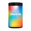PWDRS Pre-Workout Toz, All Natural Pre Workout for Energy, Pump, Endurance & Strength, Caffeine (Rainbow Snowcone)