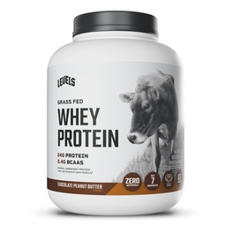 Levels Grass Fed Whey Protein Powder, No Artificials, 24G of Protein, Chocolate Peanut Butter, 5LB