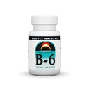 Source Naturals Vitamin B-6 100 mg, Immune System Support, 100 Tablet