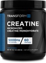 Kretine Monohidrat Tozu (60 Hizmet) Unflavored - 5000 mg Per