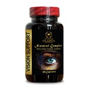Nutrient-Rich Formula with Taurine | Lutein and Bilberry for Eyes Support Supplement Organic | Advanced Vision Support Complex | 1 Bottle 60 Capsules