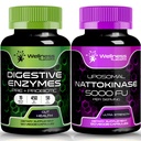 WELLNESS LABSRX Digestive Enzymes Capsules | Nattokinases