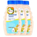 Extra Strength Sugar-Free Antacid Chewable Tablets, Orange Cream, 750 mg, 90 Count (Pack of 3) Total 270 Count
