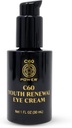 C60 Power Youth Renewal Eye Cream - Wrinkles & Puffiness için Eye Cream, Anti Aging Skin Care for Women & Men, 99.99% Pure Sublimated C60, Copper Peptides, & High-Kalite Malzemeler - 1 fl oz