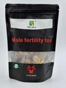 Fantastic Fertility Tea: Organic Fertility Supplements for Men, Green Tea, Maca Root, and Ginkgo Biloba for Male Reproductive Health, Mint, 10 Sachets. Natural 1 Box
