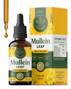 HERBAMAMA Mullein Drops for Lungs - Vegan Lung Cleanse with Mullein Leaf Extract, Echinacea Tincture & Licorice - Non-GMO, Alcohol & Sugar-Free Respiratory Support Supplement - 28-Day Supply