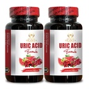 Generic antioxidants Supplement - URIC Acid Formula Advanced Complex - Lower uric Acid Levels, Joint Support Supplement, uric Acid Supplement, Pomegranate, Turmeric - 2 Bottles 120 Capsules
