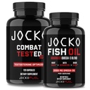 Jocko Yakıt Supplements Sche - Erkek + Omega 3 Fish Oil (2 Pack) Güçlü Antioksi & Muscle Builder