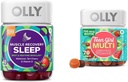 OLLY Muscle Recovery Sleep Gummies 40 Kont ve Teen Girl Multi Gummy, Vitamins, 70 Count