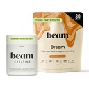 Beam Dream Sleep Toz & Tinatine Sche, Üçüncü Parti Doğal Uyku Yardımı ve Kurtarma Supplement'i Micronized Tinatine Monohidrat ile Test etti, Unflavored Pure Kretine Toz