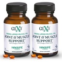 GLX3 Green Lipped Mussel Oil Capsules for Joint and Muscle Support | Ekstra-Strength ETA, EPA, DHA Omega-3 Green Lipped Mussel Supplement for Comfort, Flexability & Recovery by HakaLife GLX3