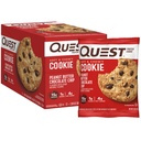 Quest Chocolate Brownie Protein Bars & Peanut Butter Chocolate Chip Protein Cookie Bundle, High Protein, Low Carb, Gluten Free, Keto Friendly, 12 Count & 24.5 Oz