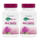 NaturesPlus Herbal Actives Milk Butle, Genişletilmiş Yayın - 30 Tablet, 2 Paket - Vejetaryen, Gluten Free - 60 Toplam Hizmetler