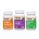 Renzo's Vitamins Adventurous Kid Bundle - Picky Eater Kids Multivitamin, Vitamin D3 for Kids, and Bright & Brainy Vitamin B6