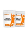 BulkSupplements Kretine 500g + BCAA 2:1 500g Log