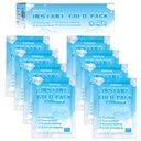 8 Pack Instant Cold Packs (4.3" x 5.9") - Disposable Ice Packs