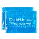 Large Ice Packs for Injuries Reusable Gel(8.3''×12.4''), 2 Pack Flexible Cold Pack for Pain Relief, Hot/Cold Compress Therapy Gel Freezer Pack for Shoulder, Back, Legs, Knee, Surgery, Swelling