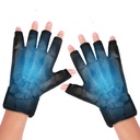 JFHNMLW 2pcs Finger Arthritis Compression Hand Ice Pack Gloves for Pain Relief, Adjustable Wrist Ice Pack for Hot & Cold Therapies, Reusable Finger Ice Gloves Sleeve for Tendinitis, Carpal Tunnel