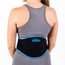 Perfect Remedy Back Ice Pack Wrap for Pain Relief, Ice Packs for Injuries Reusable with 2 Gel Inserts for Lumbar Pain, Sciatica, Coccyx, Surgery Recovery, Herniated Disc Relief, Hot & Cold Therapy