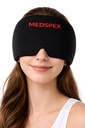 Migraine Relief Cap [One Size] Headache Relief Cap for Cooling Ice Head Wrap, Hot/Cold Therapy Compression Gel Sinus Cover |Head Wrap for Tension, Puffy Eyes |Healthcare Hot & Cold Therapies