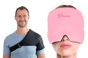 TheraICE Shoulder Ice Pack Wrap, Reusable Ice Pack for Rotator Cuff & Shoulder Pain Relie + TheraICE Migraine Relief Cap