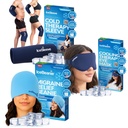 IceBeanie Cold Therapy Bundle with Cap, Eye Mask & X-Large Ice Sleeve