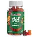 YumVs Kids Multivitamin Gummies - Fruit Flavored Chewable Children's Multivitamin - Kids Vitamins Multivitamin Gummy with 12 Minerals & Vitamins A C D3 E B6 B12 (120 Count (Pack of 1))